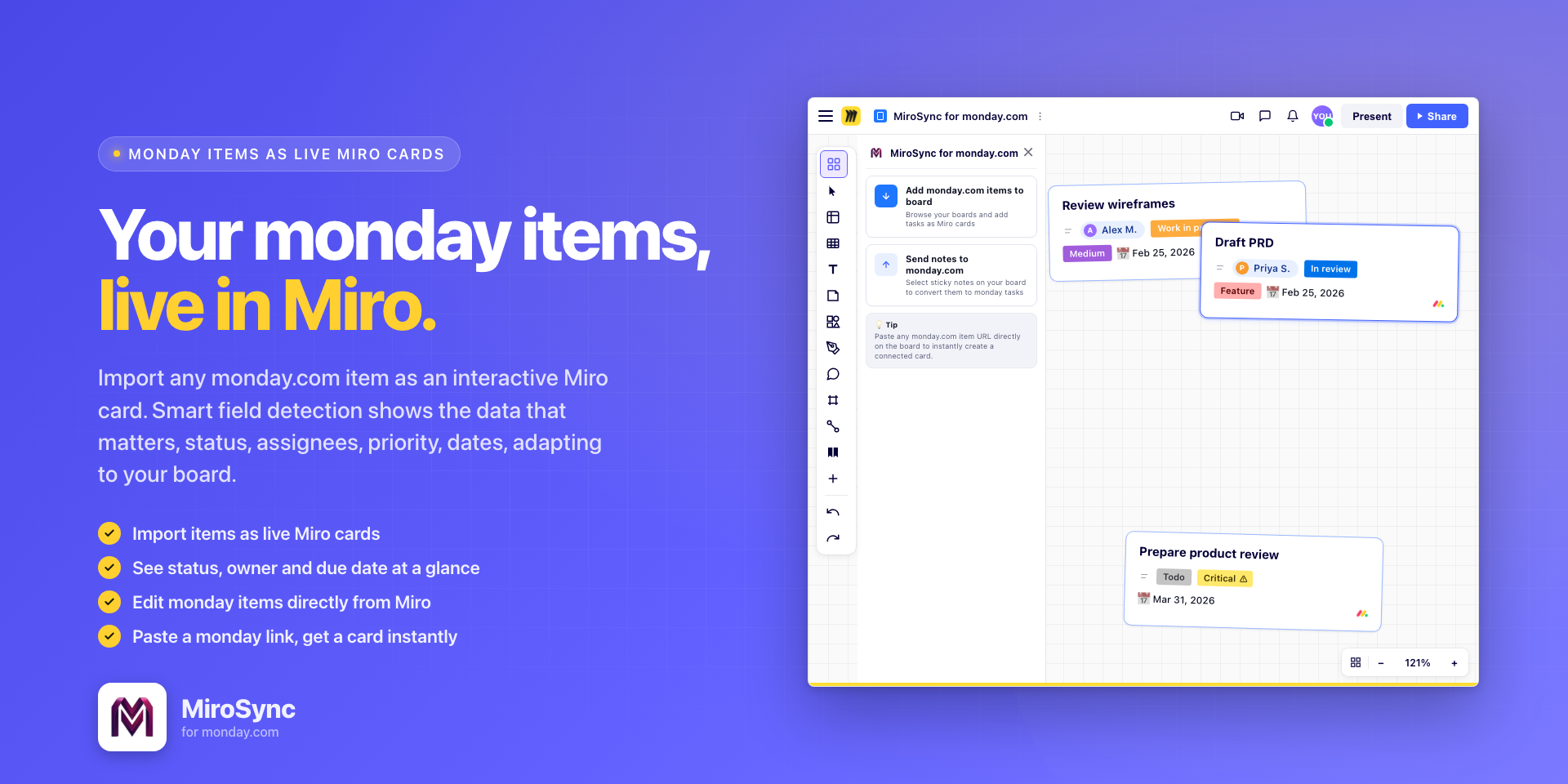 MiroSync for monday.com Illustration #1