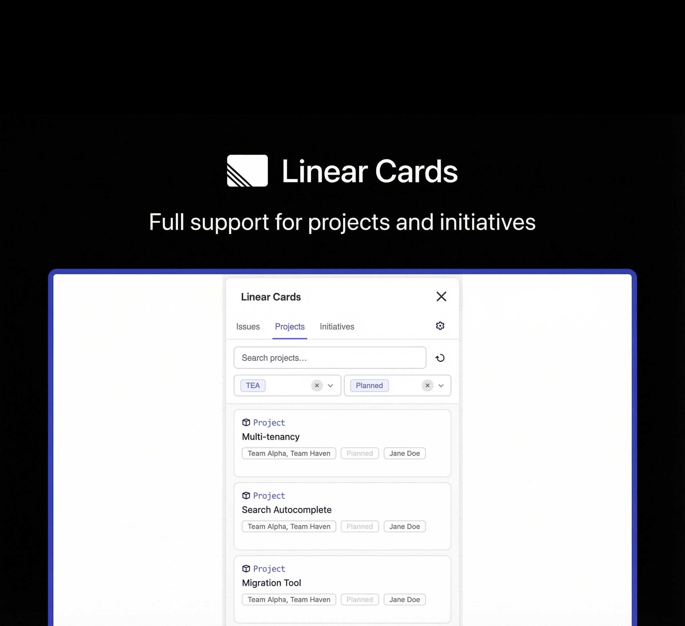 Linear Cards Illustration #2