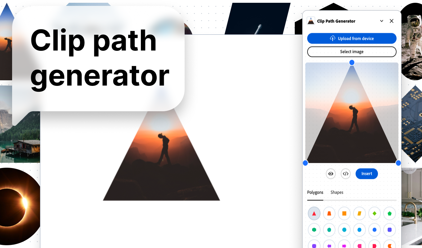 Clip Path Generator Illustration #1