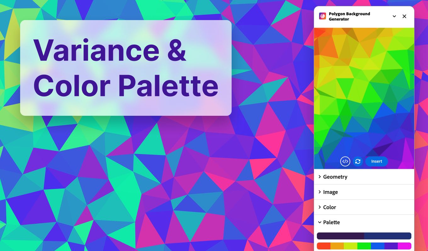 Polygon Background Generator + Miro | Team Collaboration Apps Marketplace